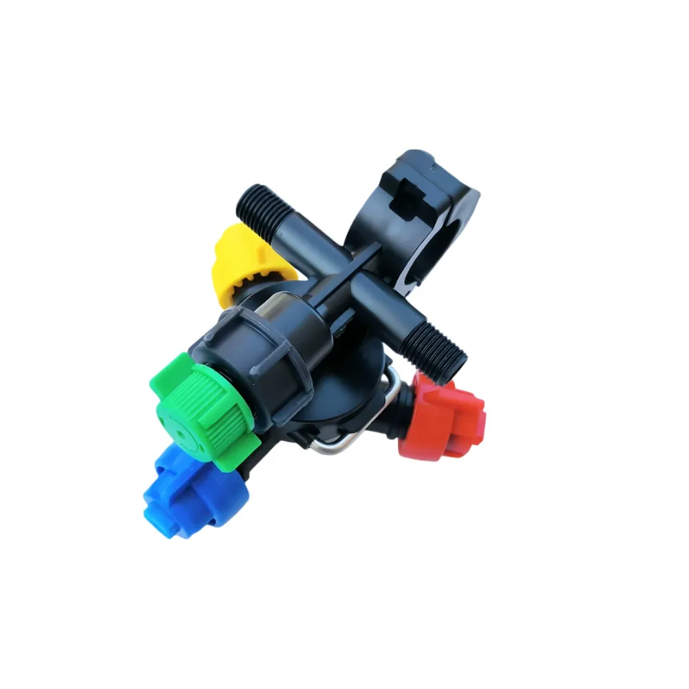 High-Pressure Agricultural Boom Spray Nozzle With Triple-Nozzle Anti-Drip&Wind-Resistant For Garden Watering Sprayer Nozzle Kit