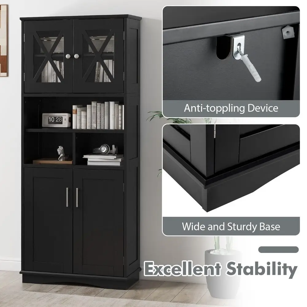 57" Bathroom Storage Cabinet 3
