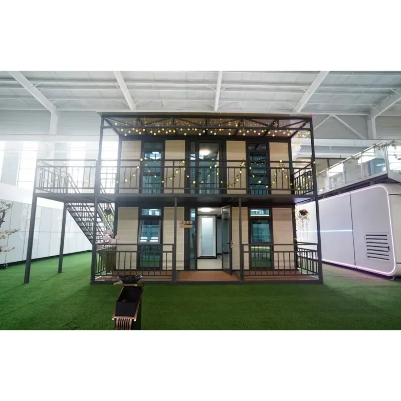 Prefab Tiny Home To Live in 3 Bedroom Prefabricated House Prefab  Mobile Modular Homes Expandable Container House