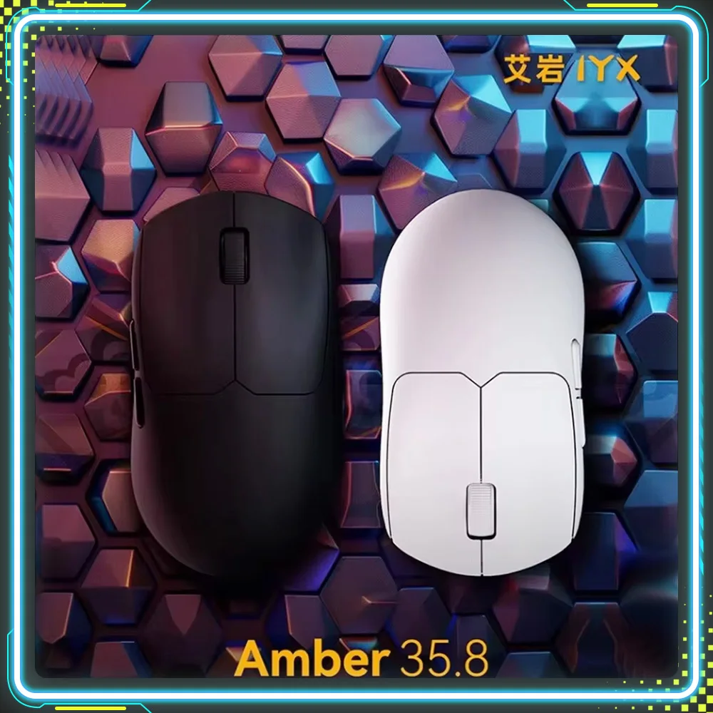 

IYX AM358 Gaming Mouse 8K PAW3395 Lightweight Typy-c Wireless Dual-mode Customized Mice PC Office E-sports Accessories Gifts