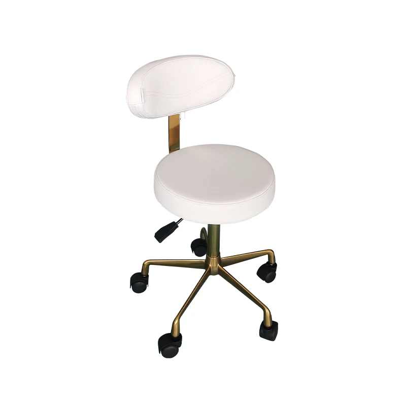 Qunpeng 2025 Hot Selling Custom Salon Furniture Equipment Durable Barber Stool Chair for Hair Salon and Barber Shop