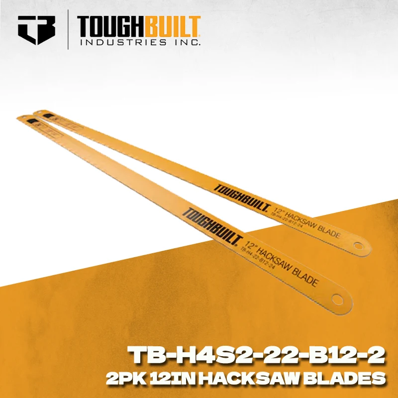 TOUGHBUILT TB-H4S2-22-B12-2 12 "شفرة منشارا 24TPI تدوم 15X أطول ثنائية المعدن البناء أداة السلطة الملحقات 2 قطعة #1