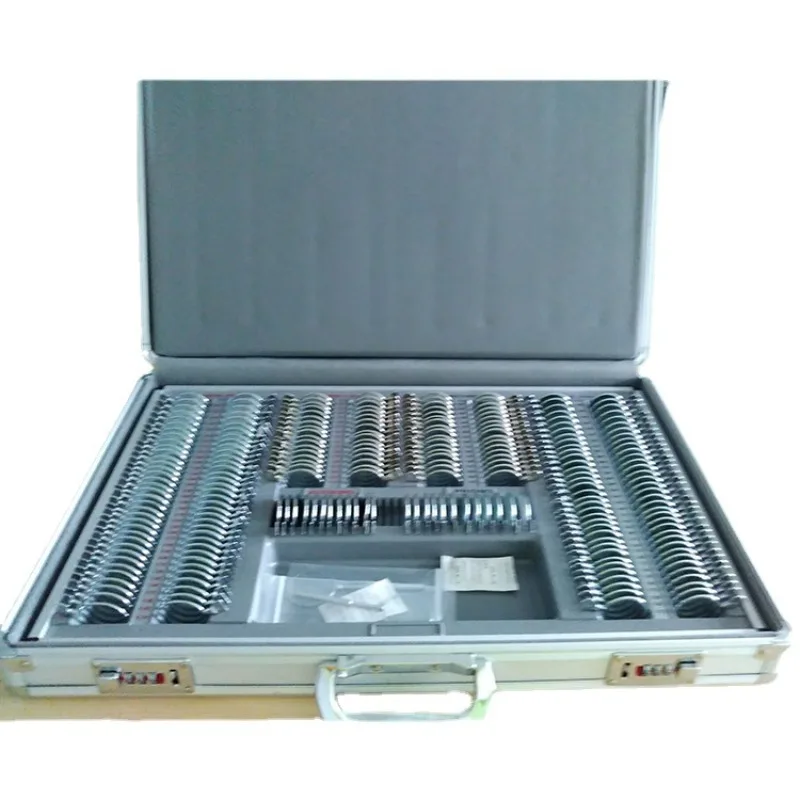 Glasses Insert Box TLS-232 Metal Outer Ring Mirror Matching Tool Optometry Box Glasses Equipment Optometry Lens-Case