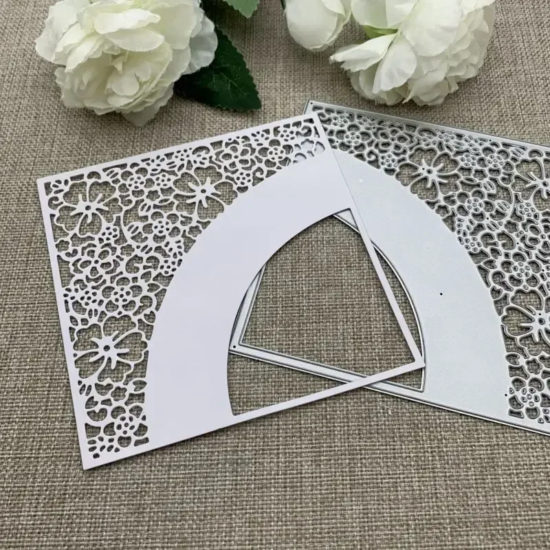 

Flower lace frame Metal Cutting Dies For DIY Scrapbooking Decorative Embossing Handcraft Die Cutting Template Mold