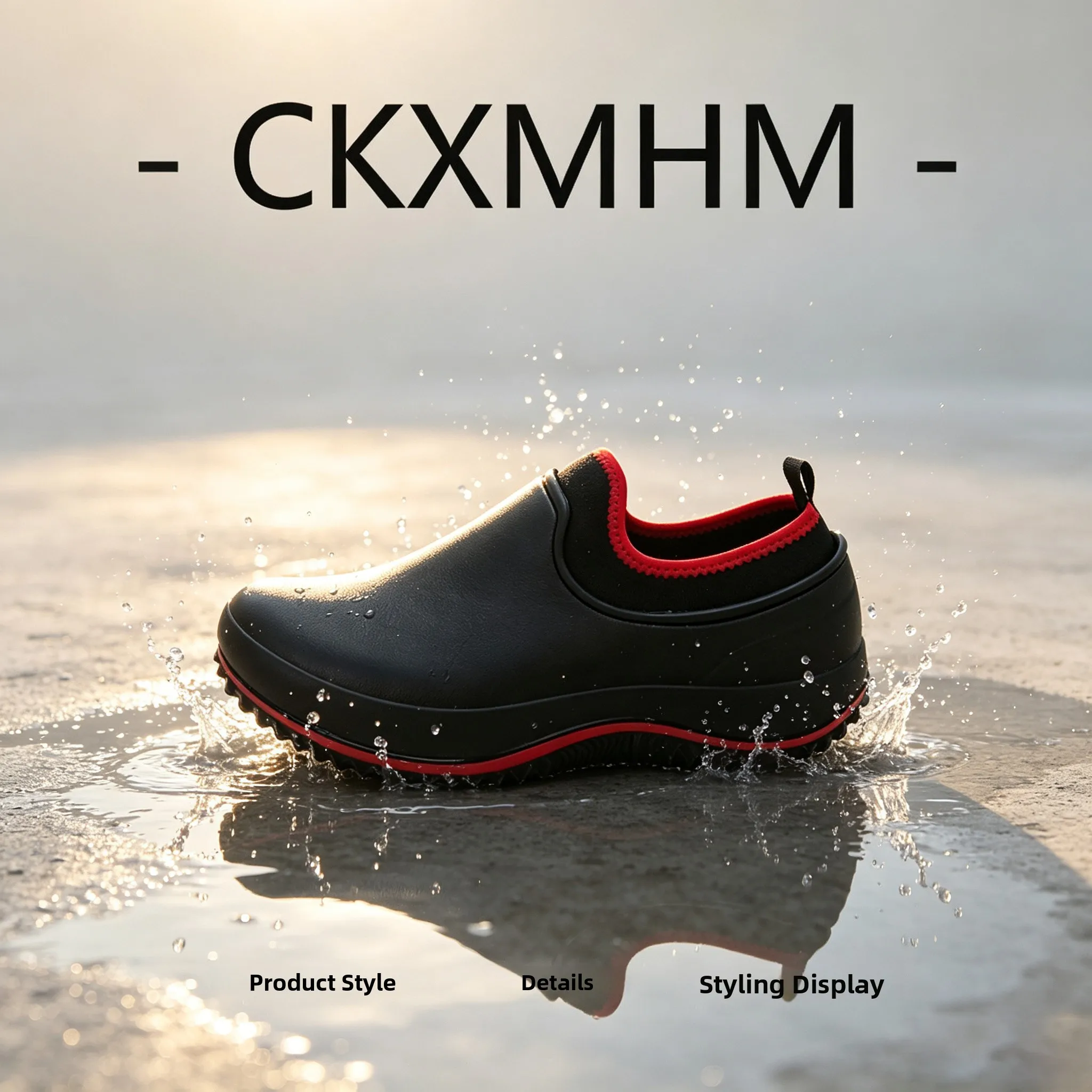 stivali-da-pioggia-leggeri-e-impermeabili-da-pesca-scarpe-da-chef-unisex-nere-e-rosse-a-blocchi-di-colore-autunno-2026-nuovo-stile-stampaggio-monopezzo