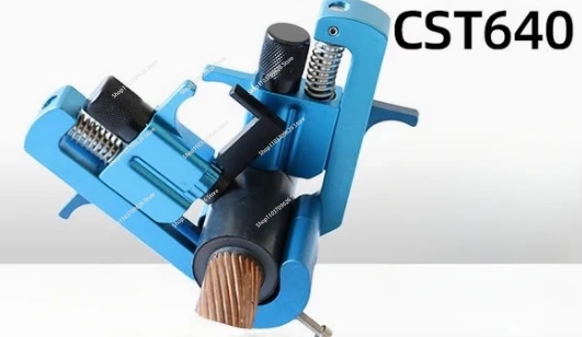 

CST640 Manual Replaceable Blade 16-41mm Wire Cable Outer Semiconducting Layer Stripping Tool