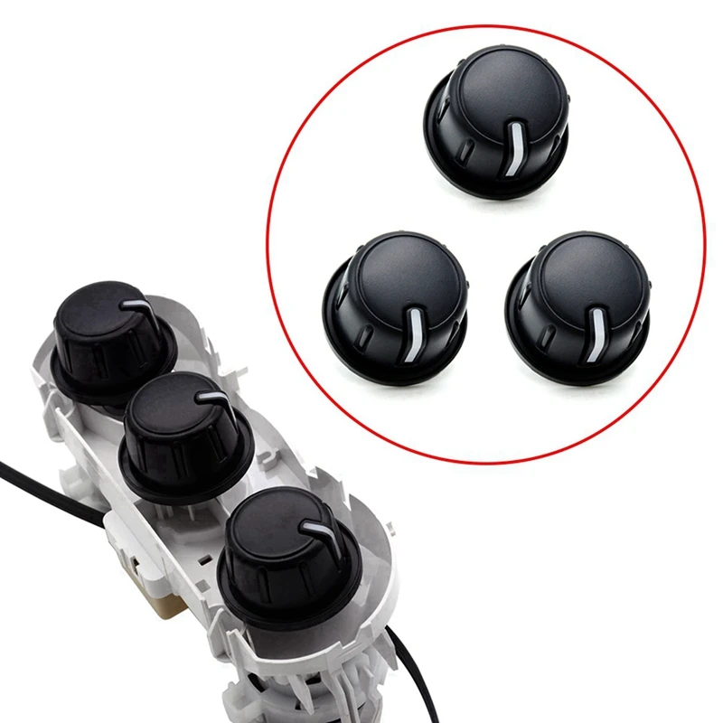 9Pcs Air Condition Switch Control Knob For Toyota Hilux Vigo Champ, Fortuner, Innova 2012 - 2015