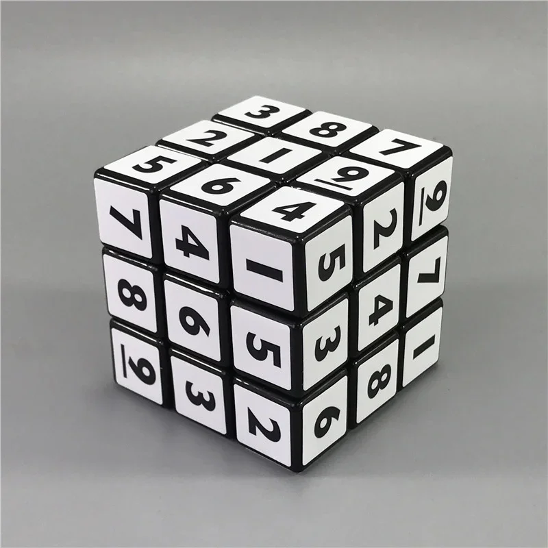 Sudoku Number Magic Cube 3x3x3 Professional Fast Magic Cube Puzzle Children's Educational Toys Adult Children Gift