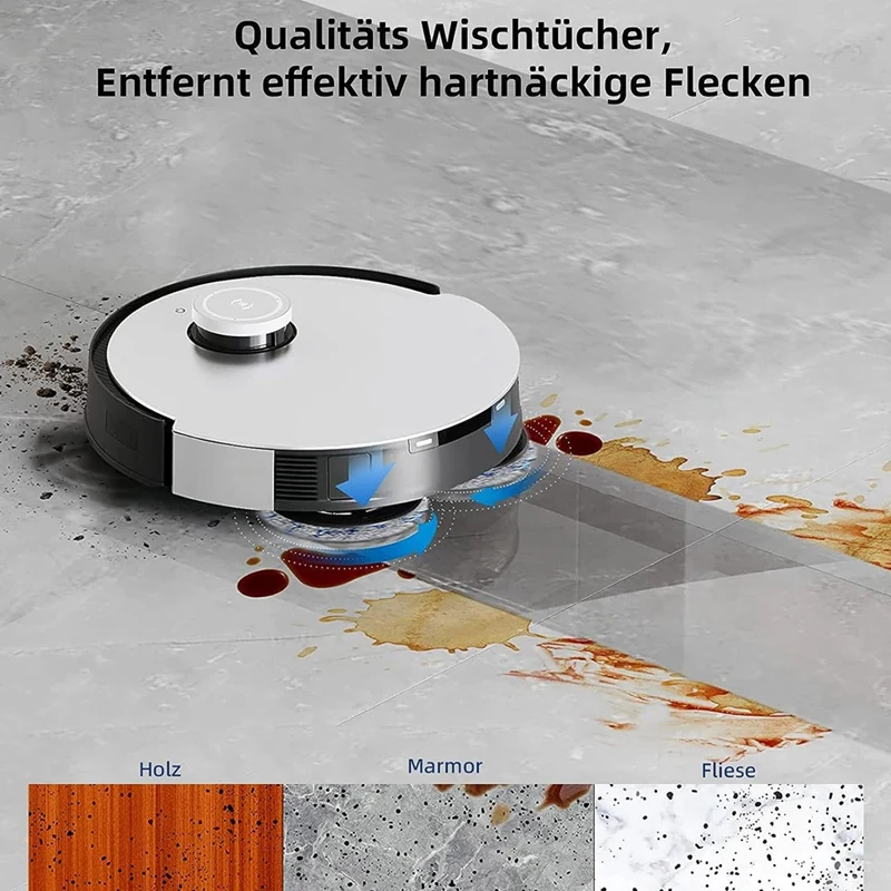 Zubehör wie gezeigt Staubsauger Zubehör für ecovacs deebot x1 Turbo, x1 Omni Staubsauger, x1e Omni Anbaugeräte