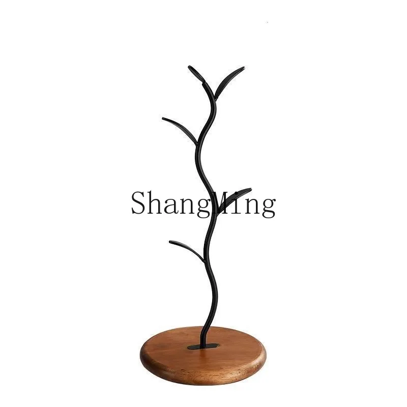

PYH Creative Ornament Tree Cup Holder Home Living Room Decoration Cup Holder Upside Down Tea Cup Storage