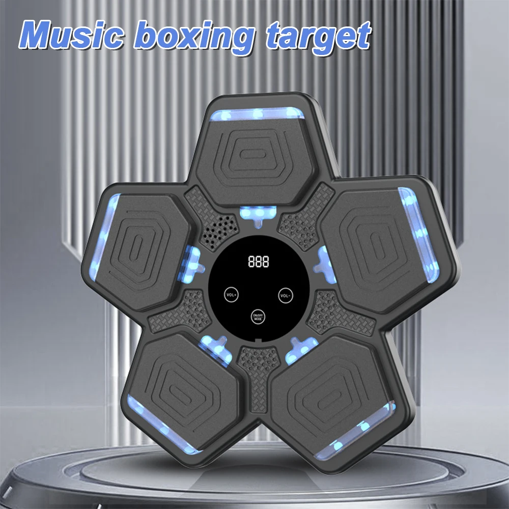 Tp Music Boxing Machine New Wall Mounted Smart Bluetooth Music Boxing Parent-Child Games with Glove for Kids Adult