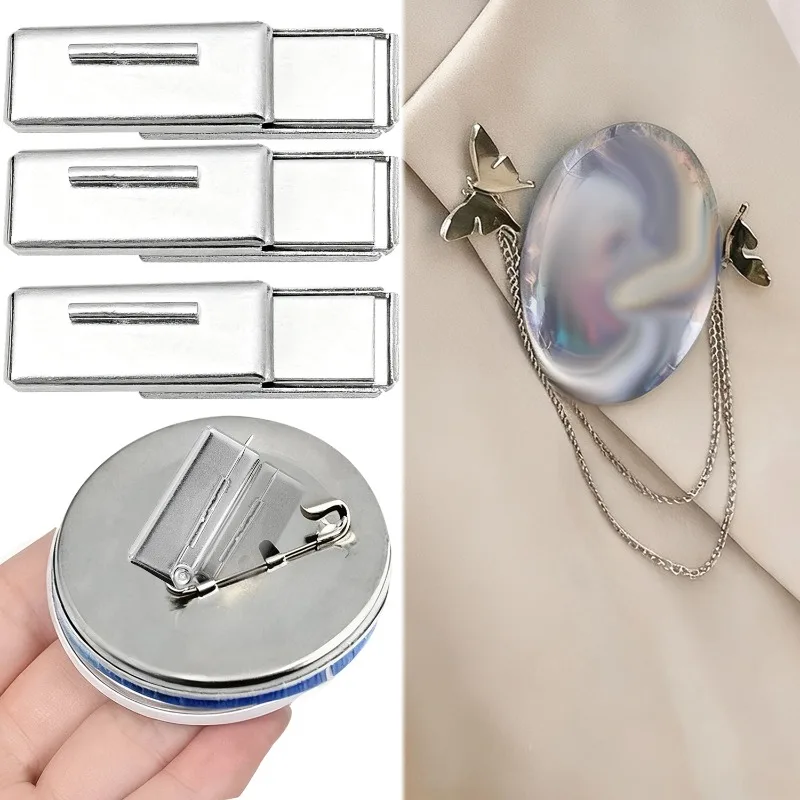 

Школьная эмблема, рабочий значок, скрепка, магнитный конвертер, нагрудный значок, скрытая брошь, не повреждающая одежду, магнитная пряжка