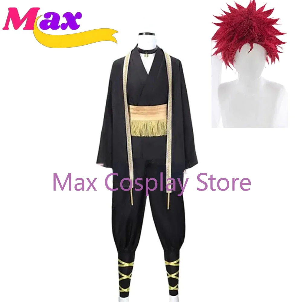 

Wby2 Аниме Голосовой актер Харай Куко Косплей Костюм Женщины Мужчины Взрослые Топы Брюки Пальто Ожерелье Кимоно Ханфу Хэллоуин Нестандартный размер