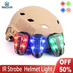 WADSN Tactical Ladybird Lamp Helmets Strobe Light Waterproof Ladybird Safety IR Flashlight Outdoor Survival Signal Lamp