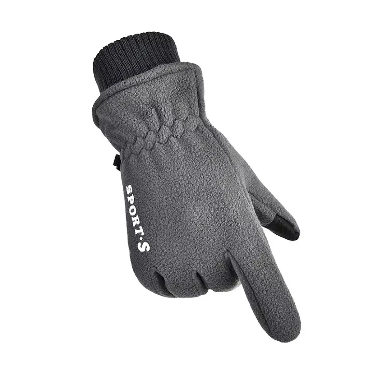 Sarung Tangan Hangat Ski Musim Dingin untuk Pria Bersepeda Luar Ruangan Tahan Air Antiselip Pasangan Wanita Tebal Layar Sentuh Bulu Domba