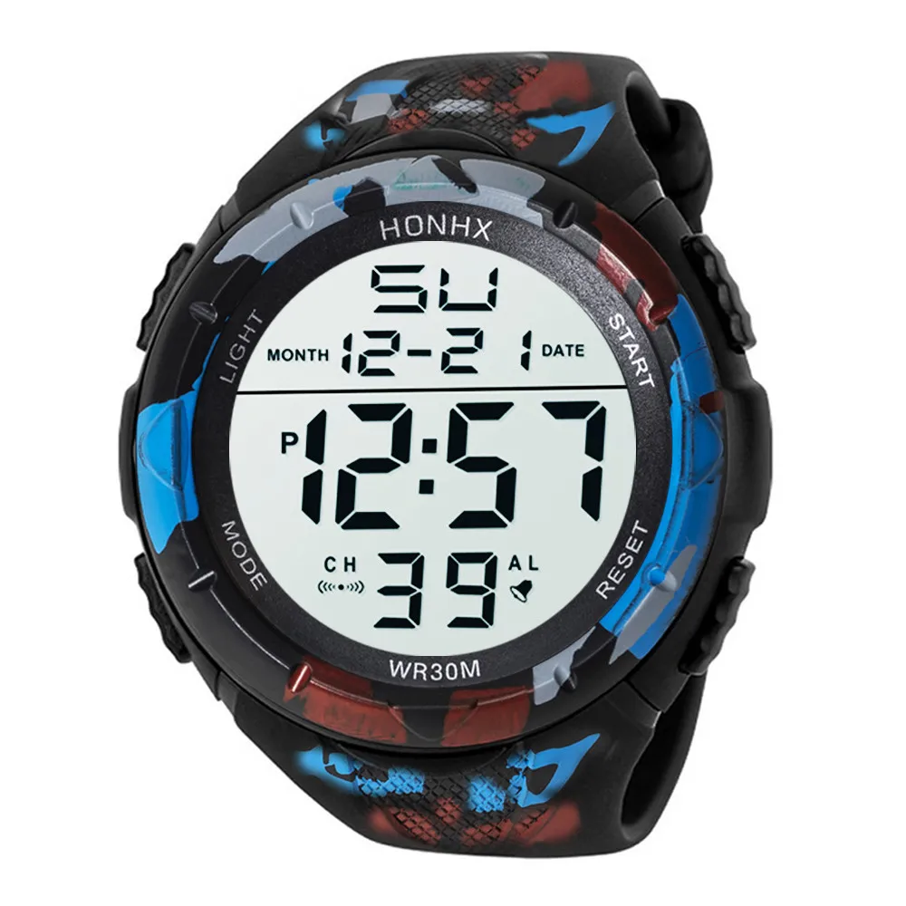 

Luxury Men Analog Digital Military Sport LED Waterproof Wrist Watch