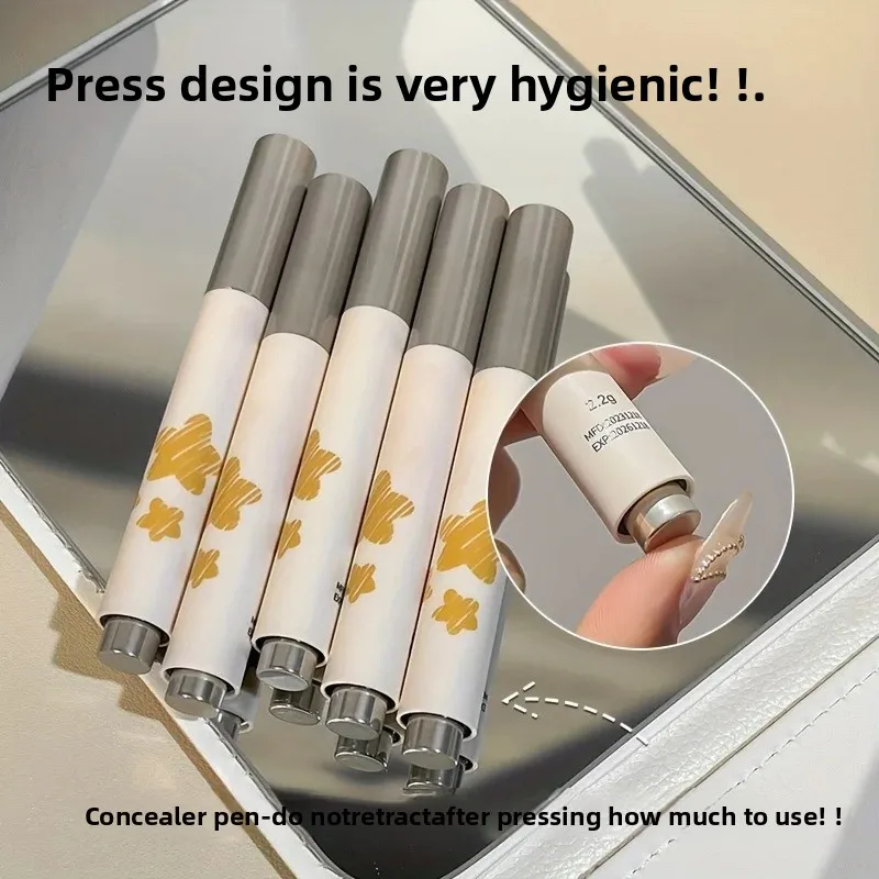 Trucco base per nascondere il contorno evidenziatore 3 in 1 - Copri macchie e imperfezioni Strumento cosmetico di bellezza