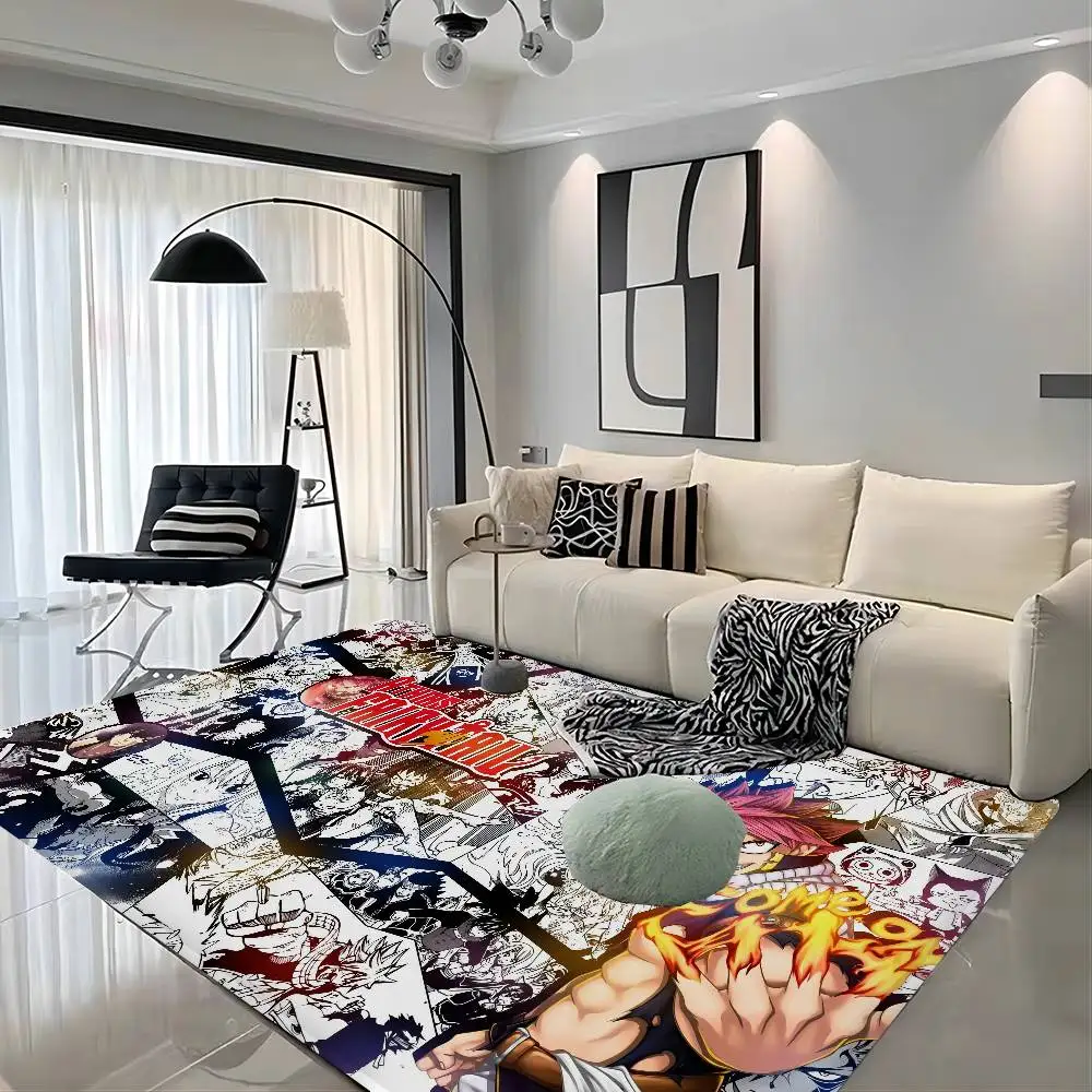 Anime F-fairy Tail Bath Mat Nordic Style Home Doormat Bathroom-Toilet Mats Bedroom Welcome Doormat