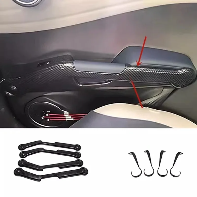 

LHD For BYD Yuan Plus / Atto 3 Inner Door Armrest Trim Strip, Anti-Scratch Decorative Sticker Accessories