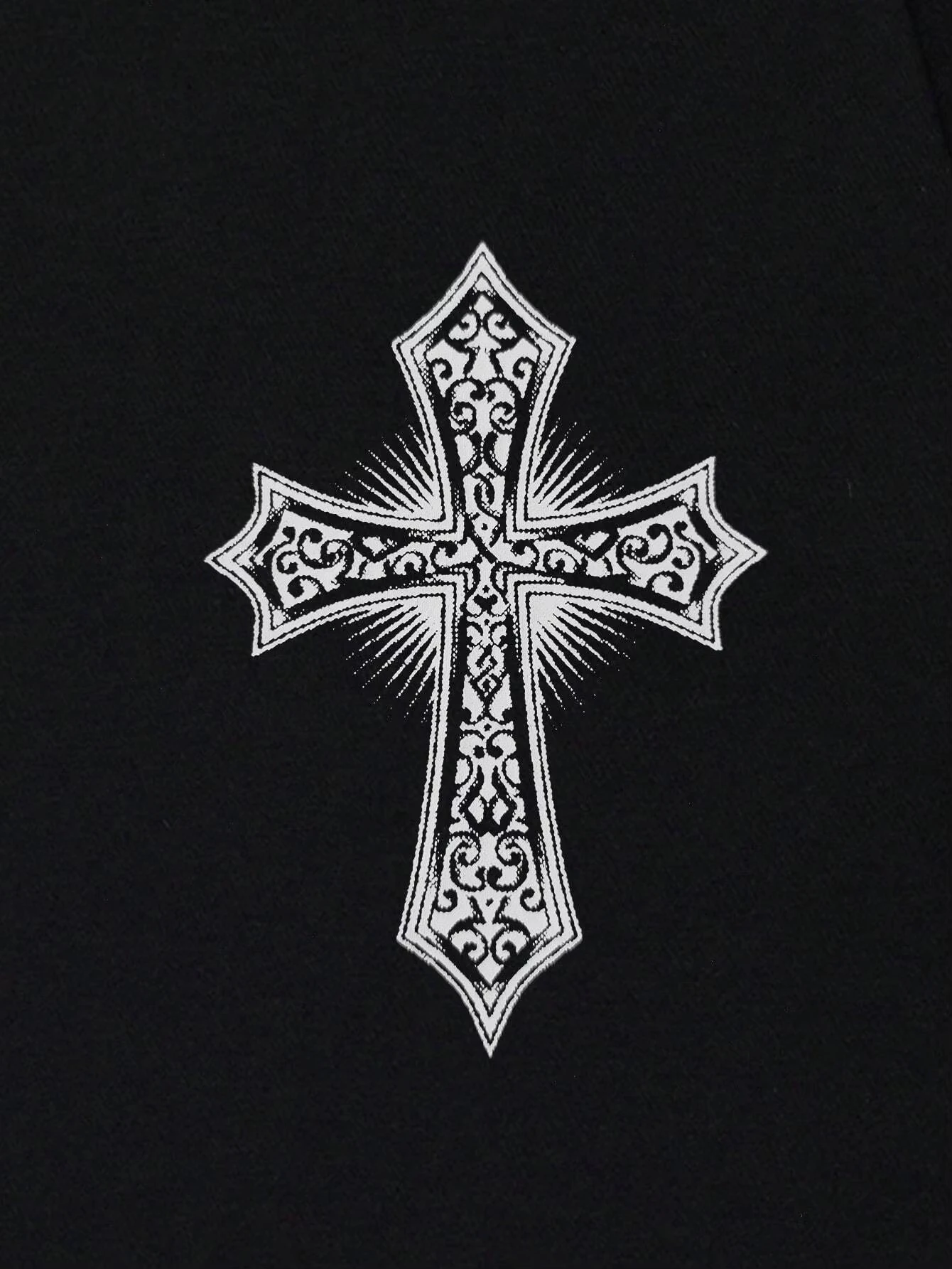

2026 New Hot Cross Gothic Graphic Unisex Men Women Cotton T-shirt Luxury Brand Fashion Big Top Short Sleeve Classic Tee Print