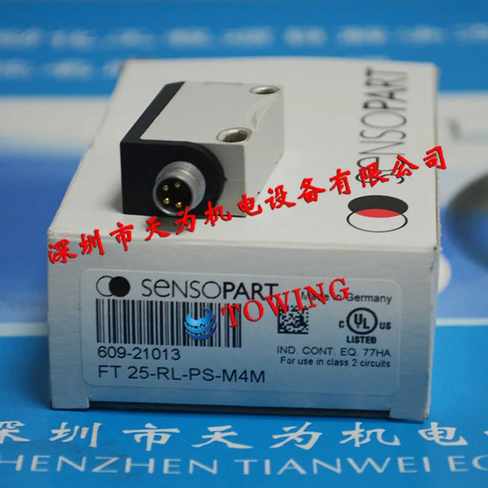 [New Original] German Sensopart Laser Contrast Photoelectric Sensor FT 25-RL-PS-M4M