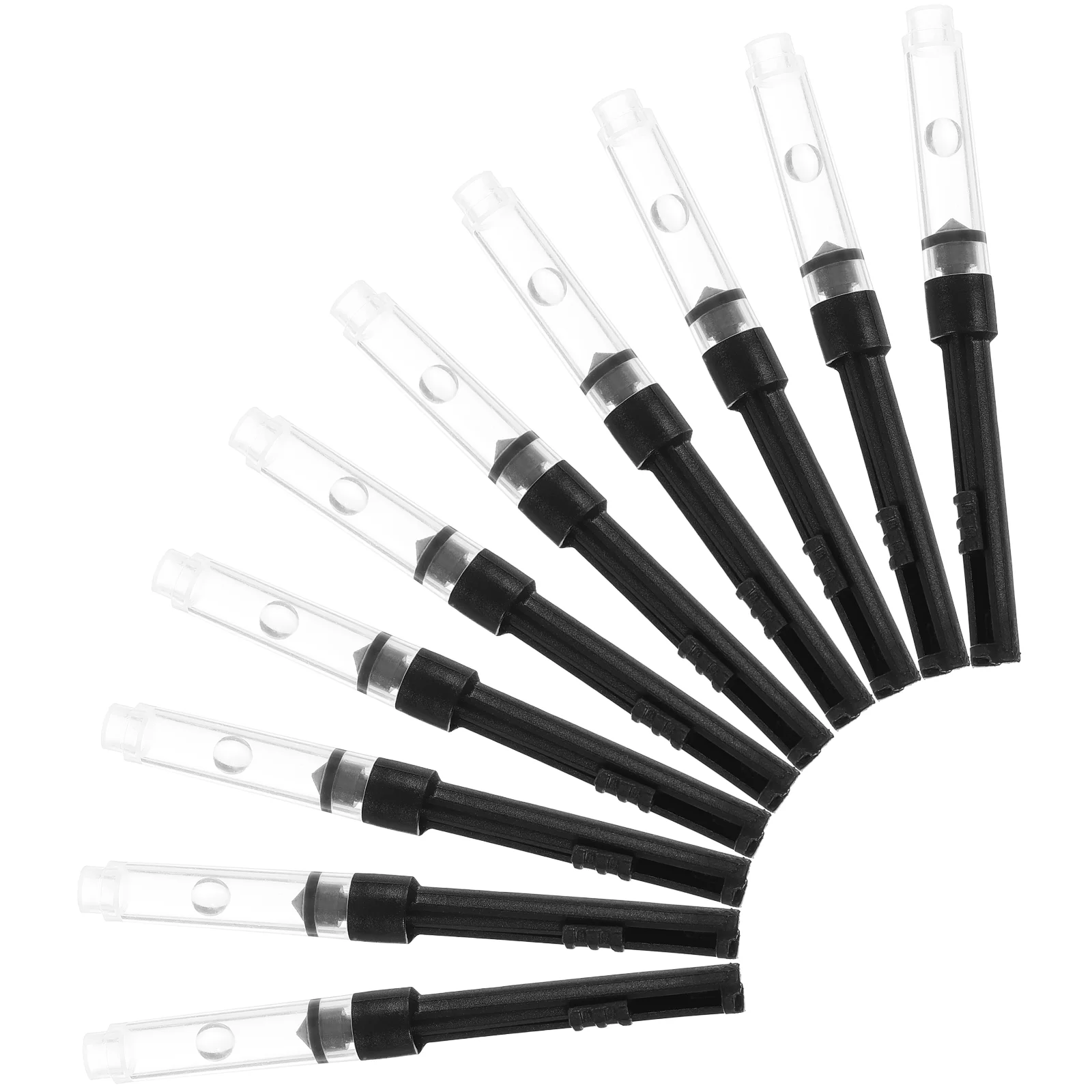 10 Pcs Fountain Pen Converter Ink Converters Replacement Spring Filler Refill Tube Absorb Tool Plastic