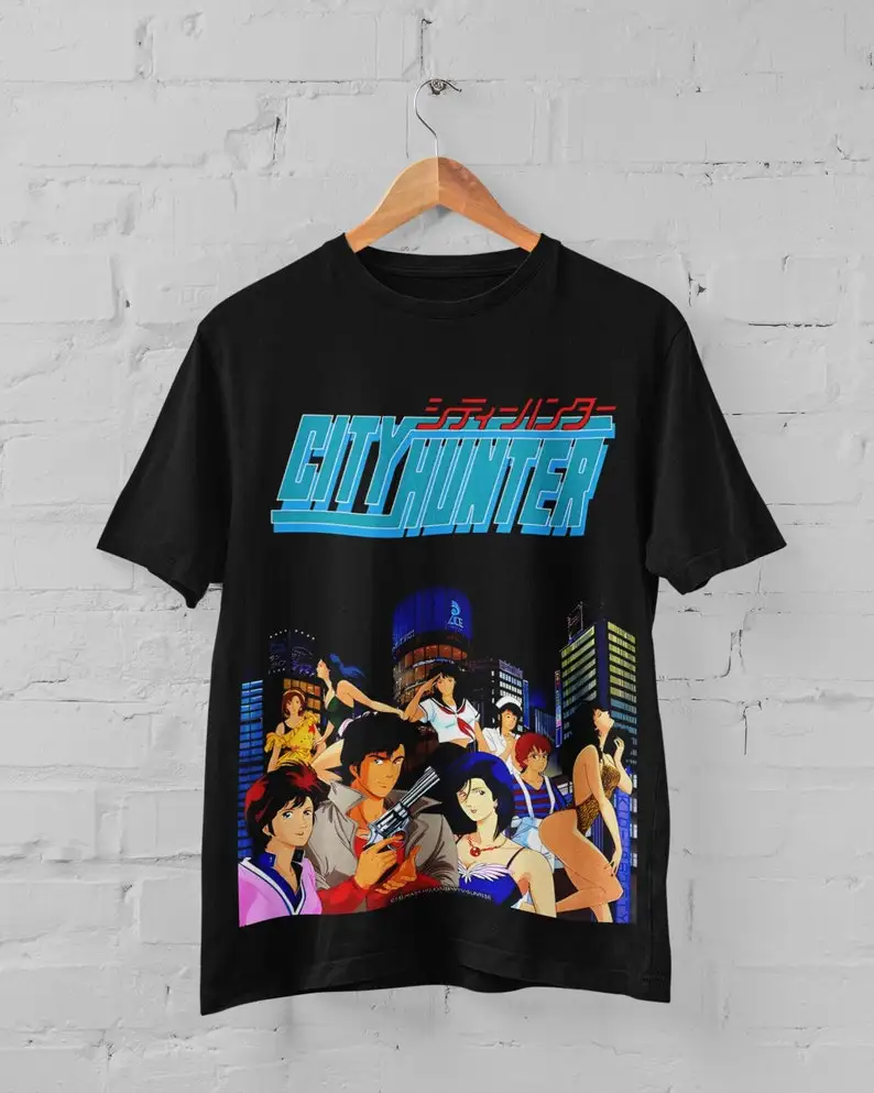 

City Hunter Retro Anime Shirt