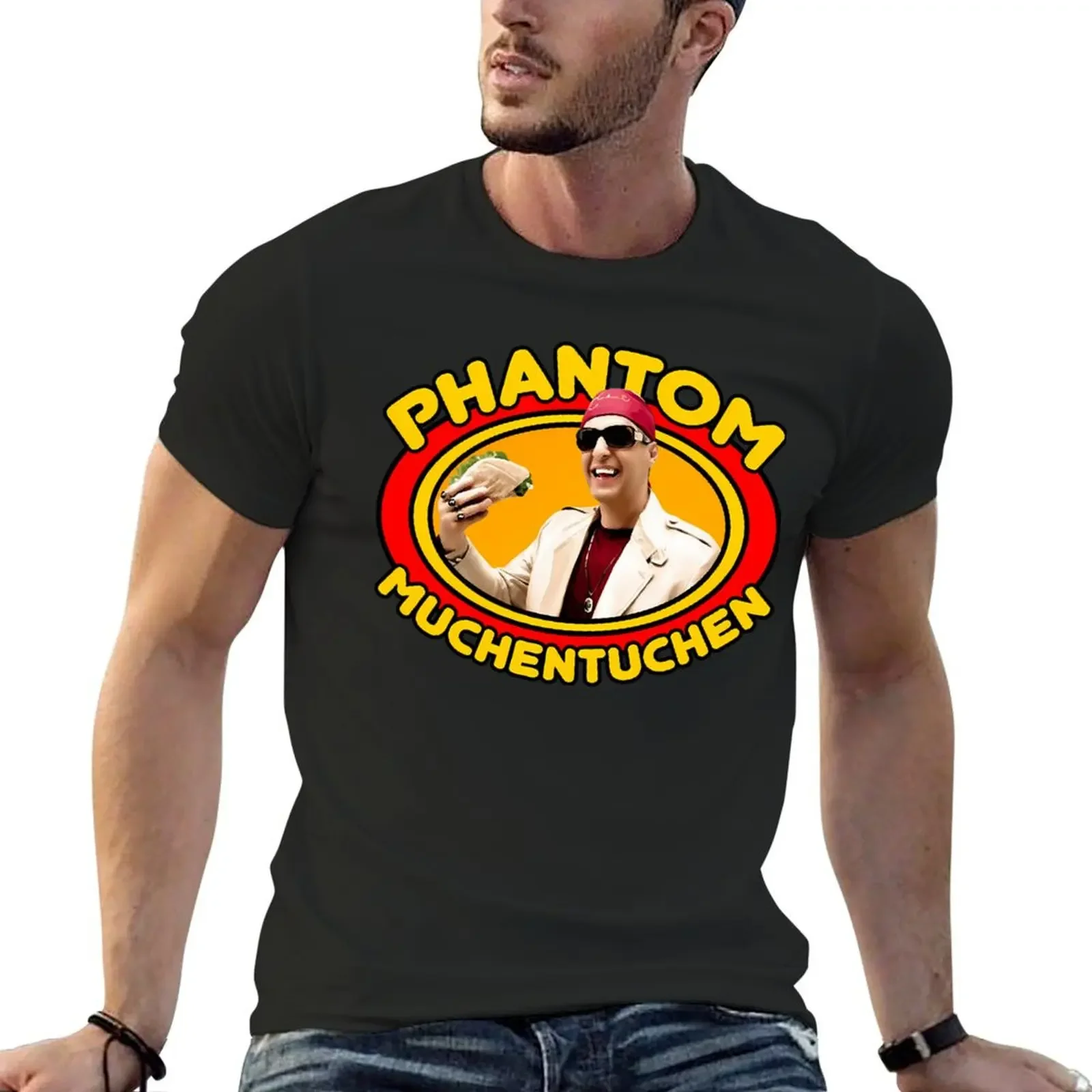 Phantom Muchentuchen T-Shirt quick-drying tees shirts men graphic