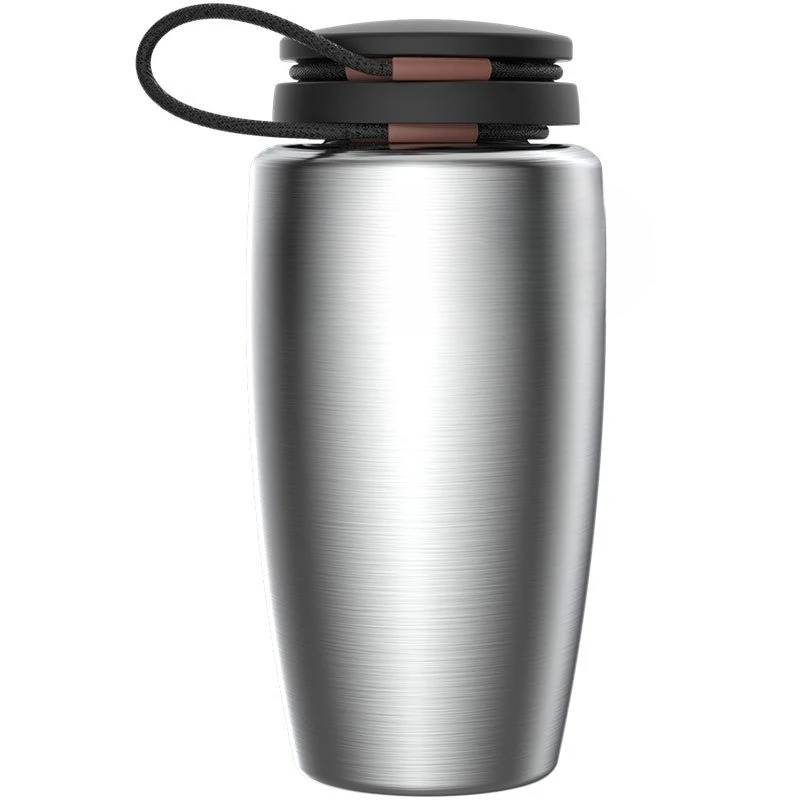 304 stainless steel single-layer water cup, portable large-capacity outdoor sports kettle