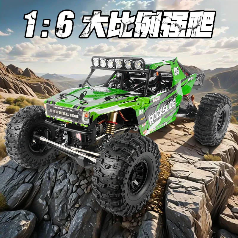 

Yikong Yk4061 1:6 2.4ghz Rock Slide Climbing Car Rc Remote Control Model Car Electric Off Road Vehicle Low Center Of Gravity