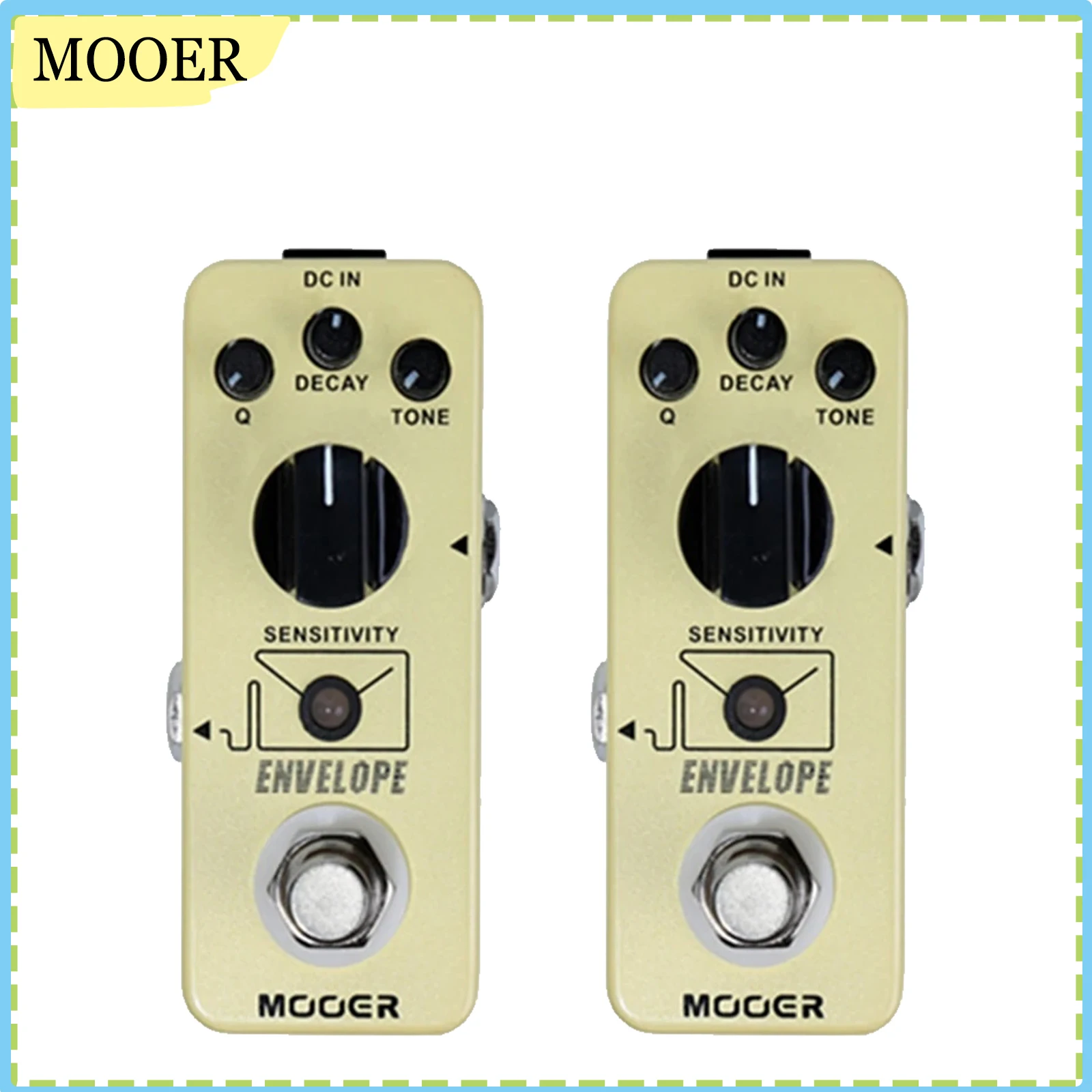 

MOOER конверт педаль эффектов для гитары аналоговый Auto Wah конвертный фильтр True Bypass педаль электрогитара бас-гитара