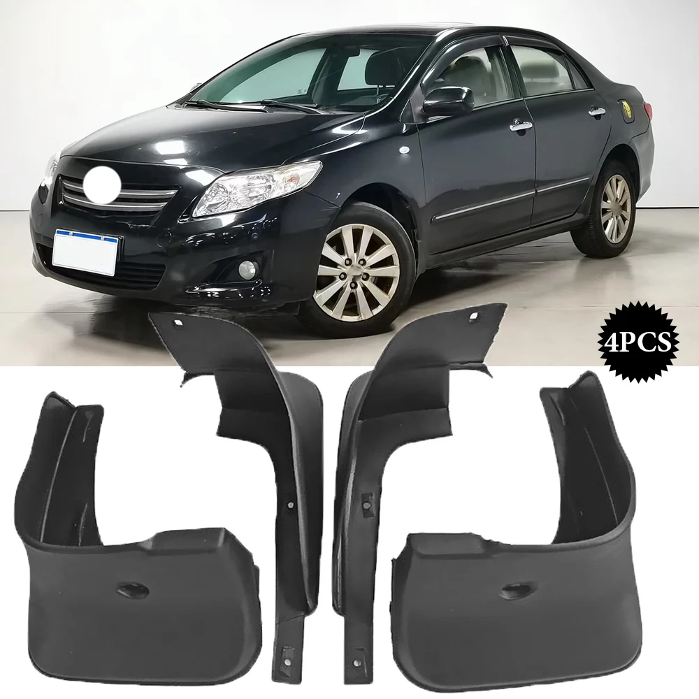 

Car-styling For Toyota Corolla Altis E140 2007-2013 Car Mudguard Anti-splash Front Rear Fender Accessories