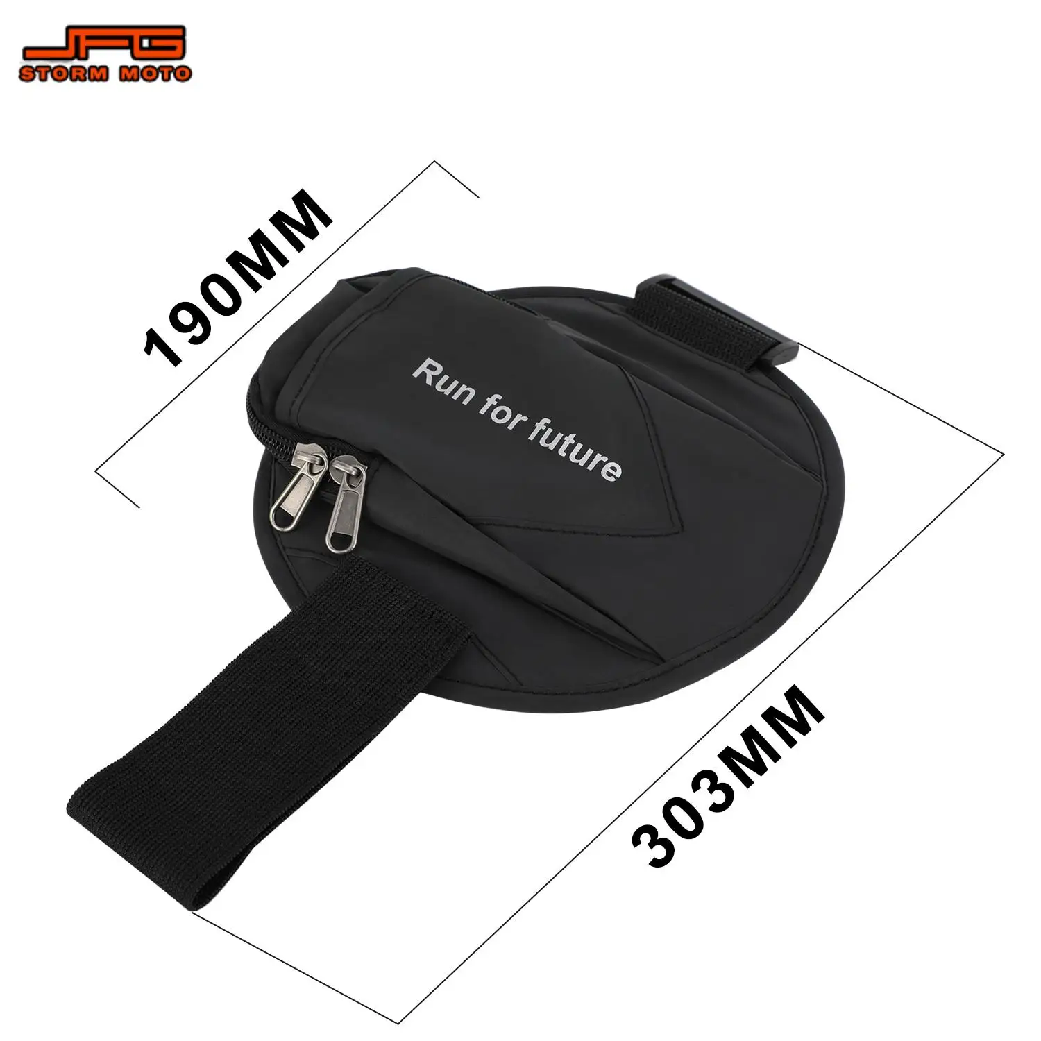 Battery Compartment cover Bag Arm Band Storage Universal Motorcycles Accessories For KTM Honda Yamaha Kawasaki Dirt Pit Bike