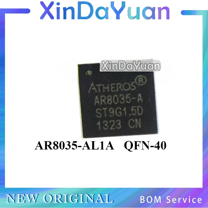 

5 pcs AR8035-AL1A AR8035-A AR8035-AL1A-R QFN-40 Network Card Chip