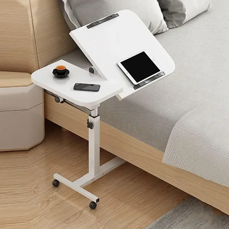 

# l Laptop Desk with Drawer 360° Rotating Plate Double Anti-slip Strips Height Adjustable Foldable Portable Bed Table for Studen