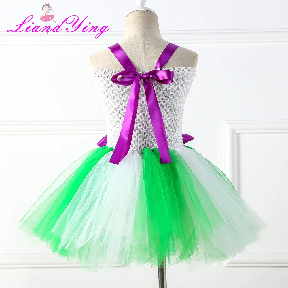 Toy Buzz Lightyear Costume for Girls Kids Christmas Halloween Tutu Dress With Cowboy Hat Scarf Birthday Party Fancy Dress view 4