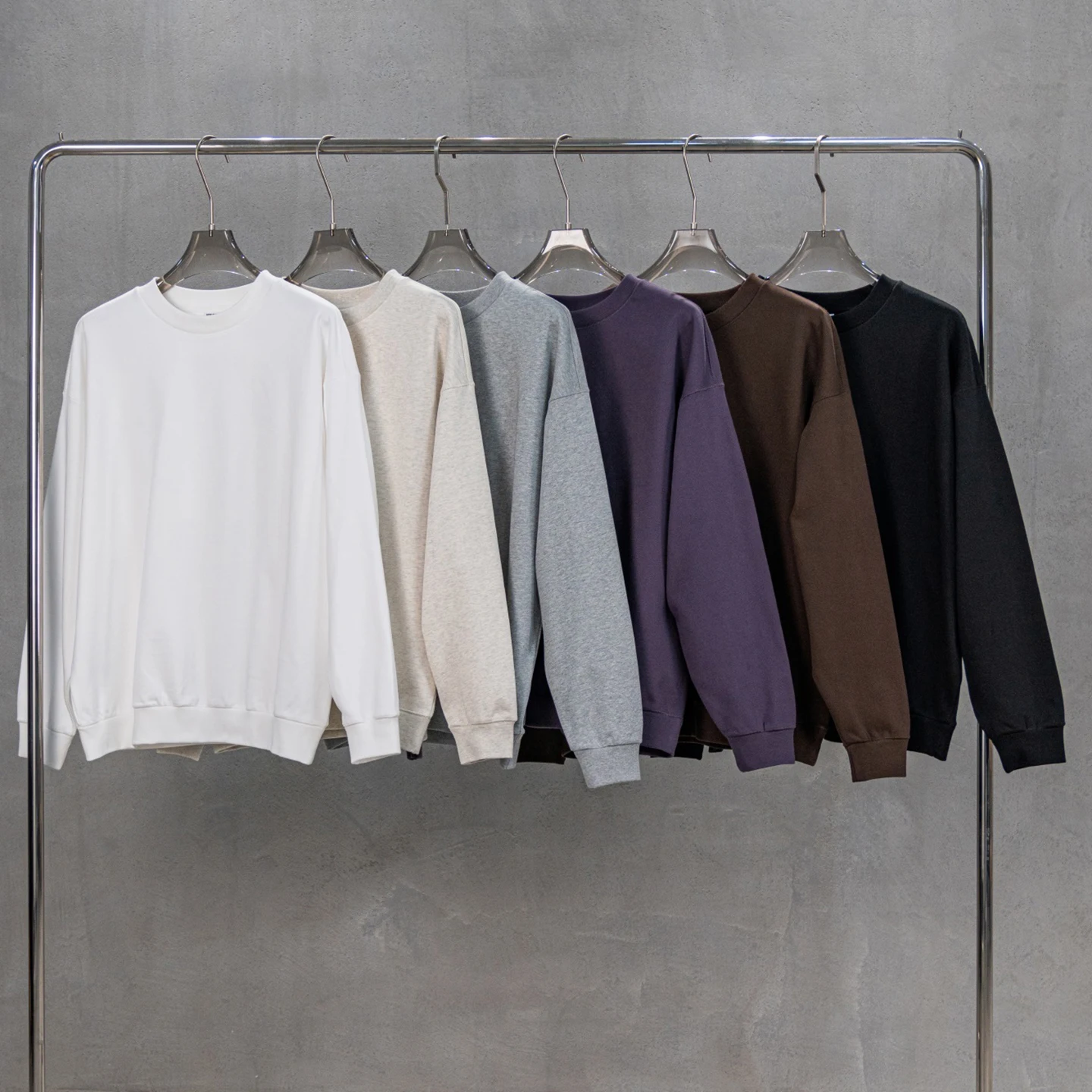 

Модный коврик свободного кроя, круглая толстовка с капюшоном, повседневная повседневная одежда, длинный свеч, чистый цвет, удобная смесь хлопка и полиэстера