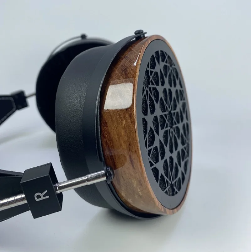 브라질리언 배 헤드폰 외부 키트, 나무 쉘 컵 헤드밴드, 하프 파트 HIFI 음악 애호가 헤드셋, HiFIMAN AUDEZE LCD, 100mm