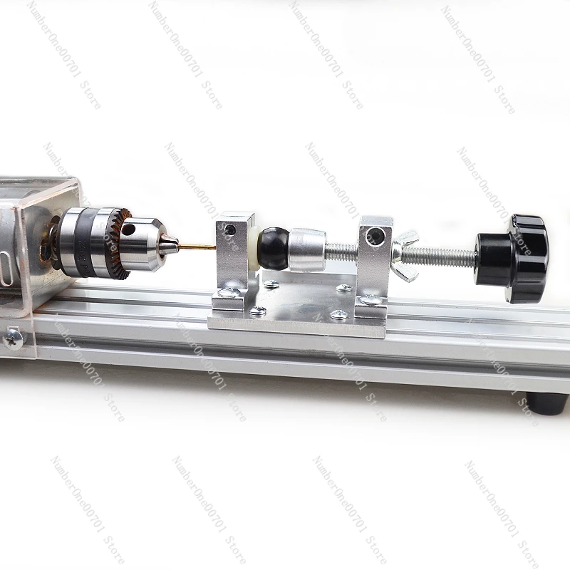 Lathe Tail Seat Woodworking Car Top Buddha Bead Seat Telescopic Clamp Lathe Accessories Fixed Bead Puncher