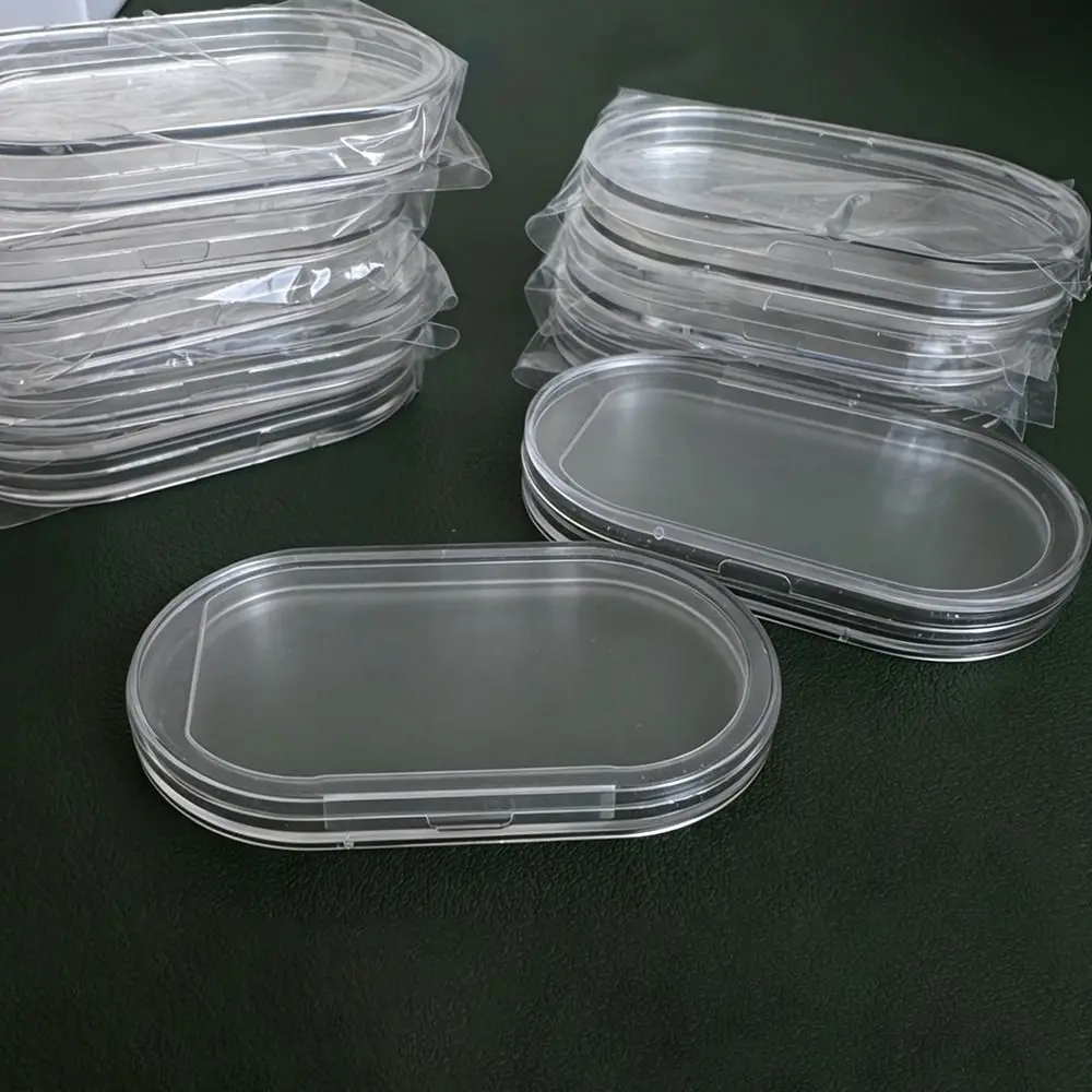 Portable Acrylic Protective Shell Sleeve Hard Case Transparent Tag Protector Case Storage Box for Mezastar