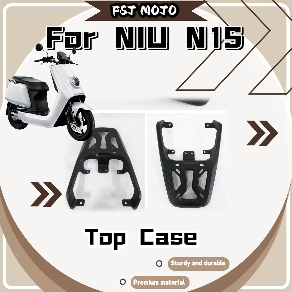 For Niu N1S E‑Scooter Rear Rack Stable Support Holder Weather‑Resistant For Travel Storage Box Mod Accessories