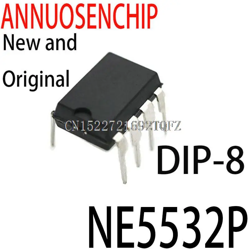 200PCS New and Original NE5532 DIP-8 NE5532P