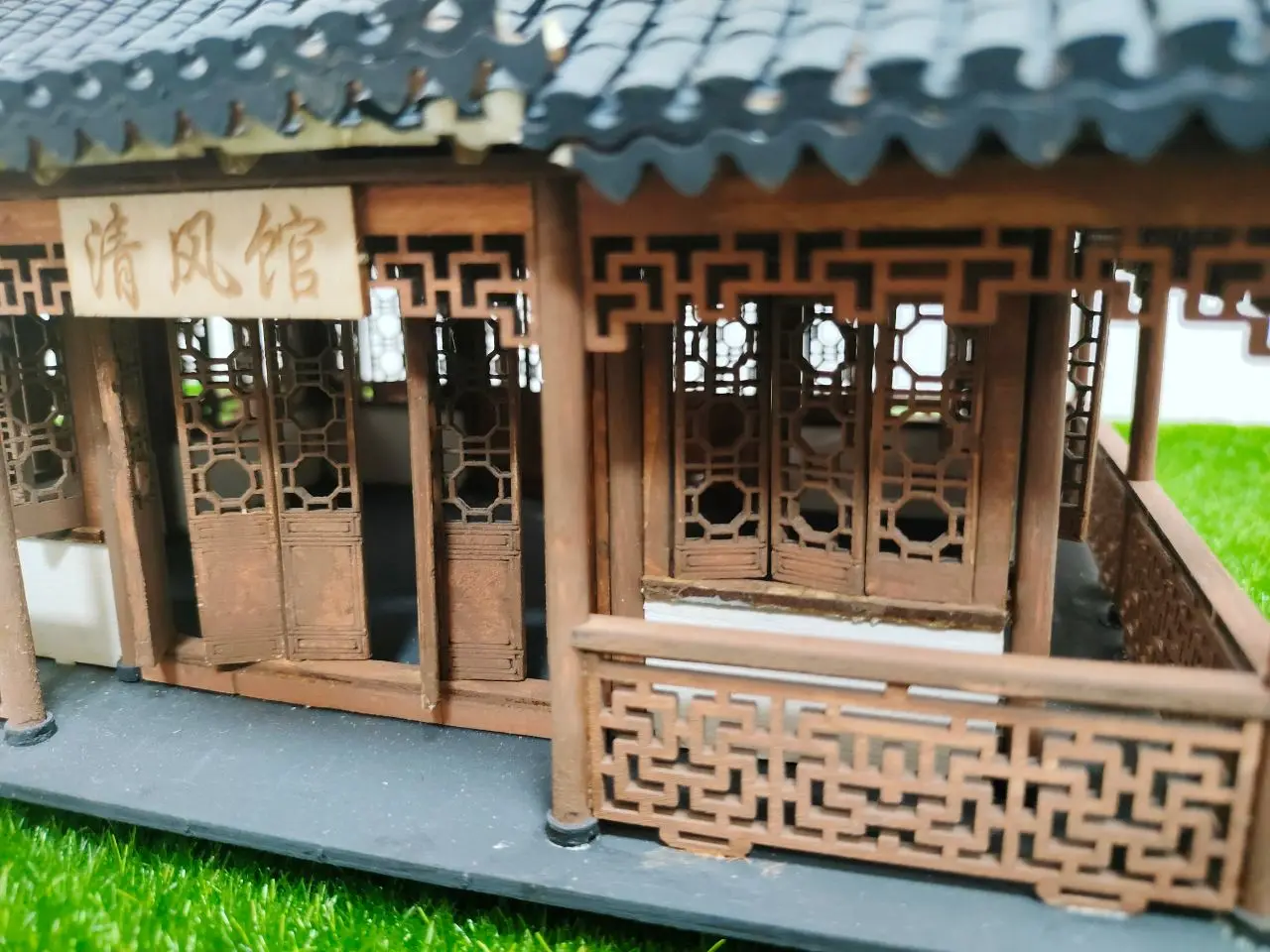 Kit de maquette d'architecture chinoise, échelle l'inventaire 1:50, cabine en bois, conteneur de maison préfabriquée, mètre en bois