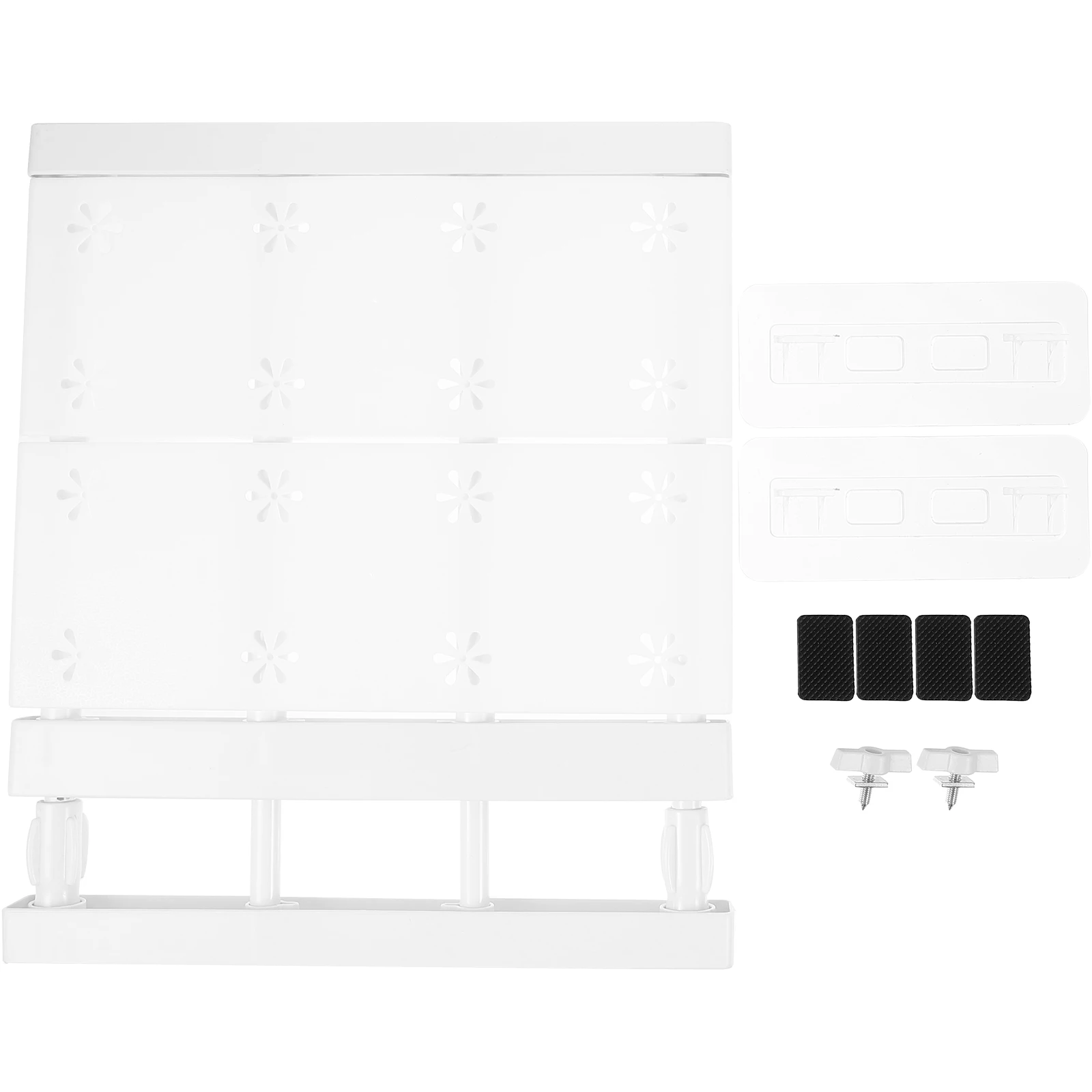 

Wardrobe Partition Closet Rack Adjustable Tension Shelf for Shelves inside Expandable Cupboard