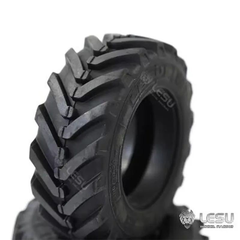 1/14 LESU Model Accessories Simulation Truck Tires High Quality Rubber Tyres Model For LESU Backhoe Model