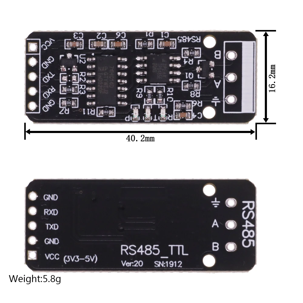 RS232 RS485 CAN to TTL communication module Serial port module CAN module