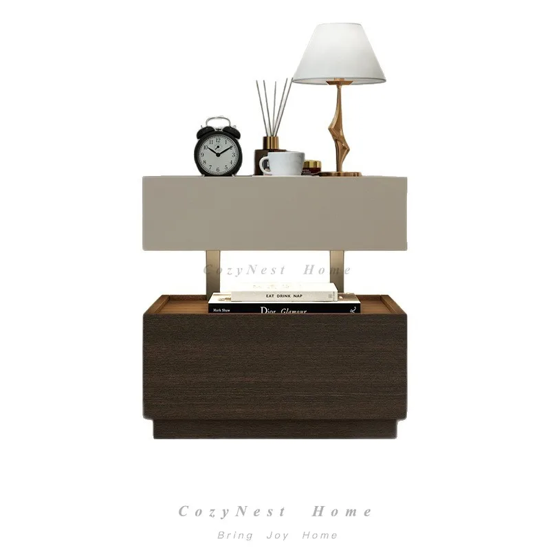 For floating bedside cabinets, smart sensor night lights, small bedside storage cabinets for bedrooms, homes, and homes