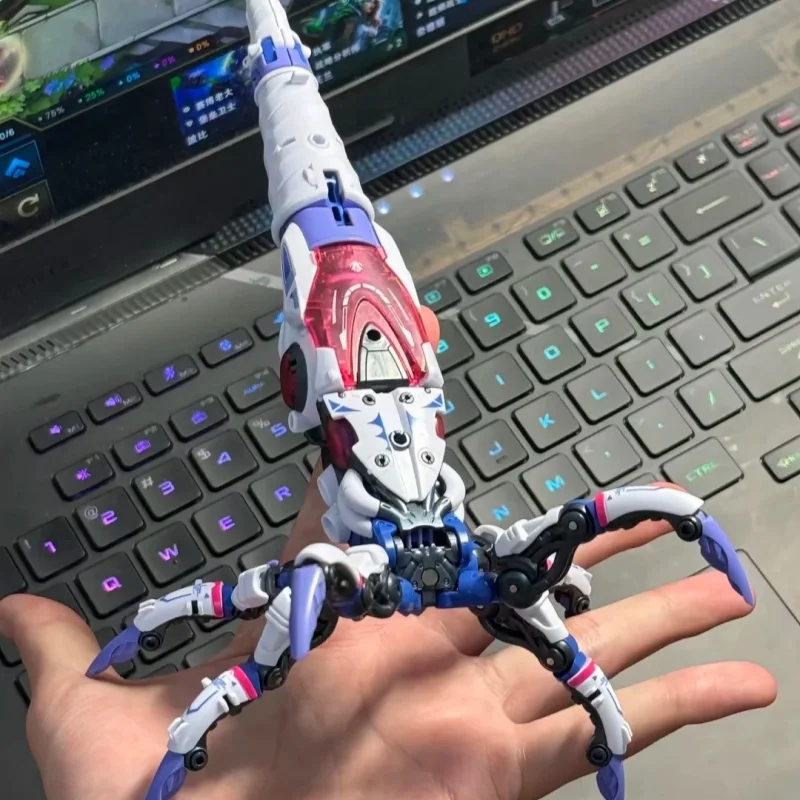 

[In Stock] Official Beastbox Series - Violet Vortex & Cameroceras Transformable Model Trendy Mecha Collectible Figure