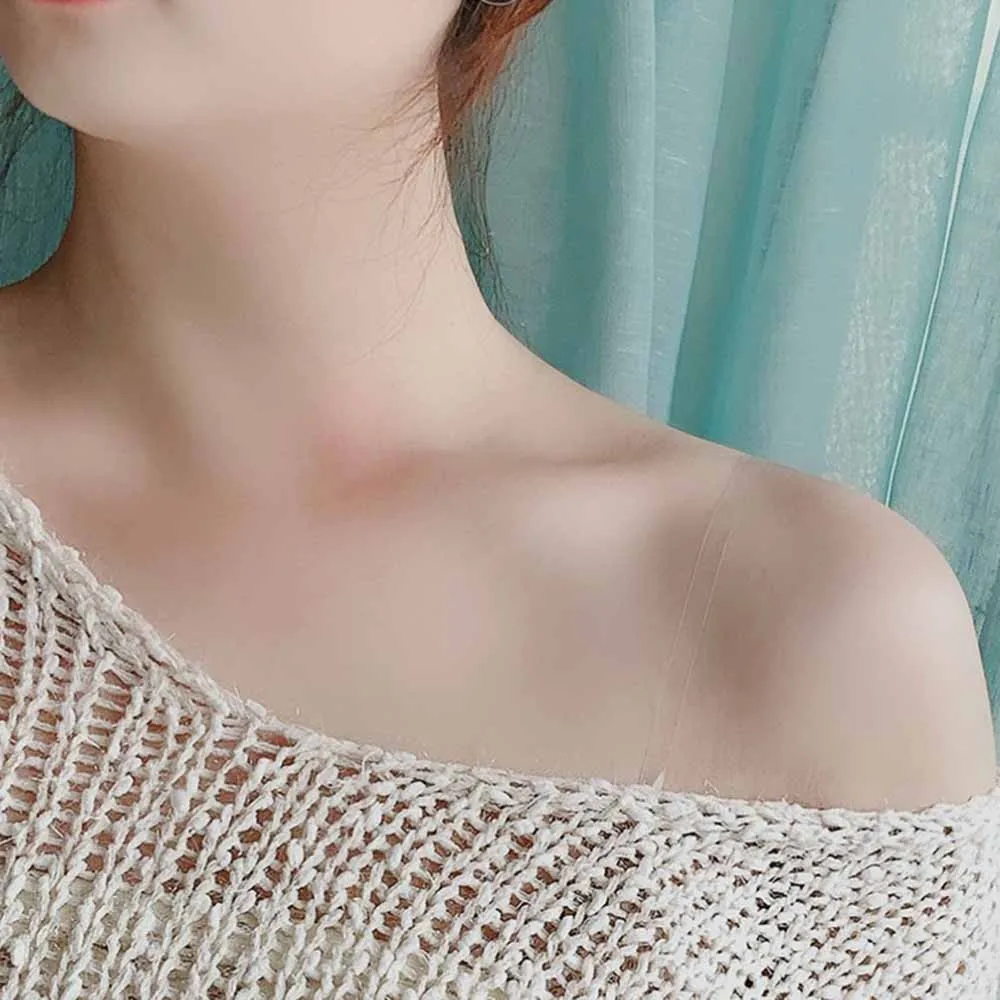 Прозрачный регулируемый плечевой ремень для бюстгальтеров, ширина 1 2 см, нескользящий и невидимый, подходит для различной одежды, упаковка из 2 шт.