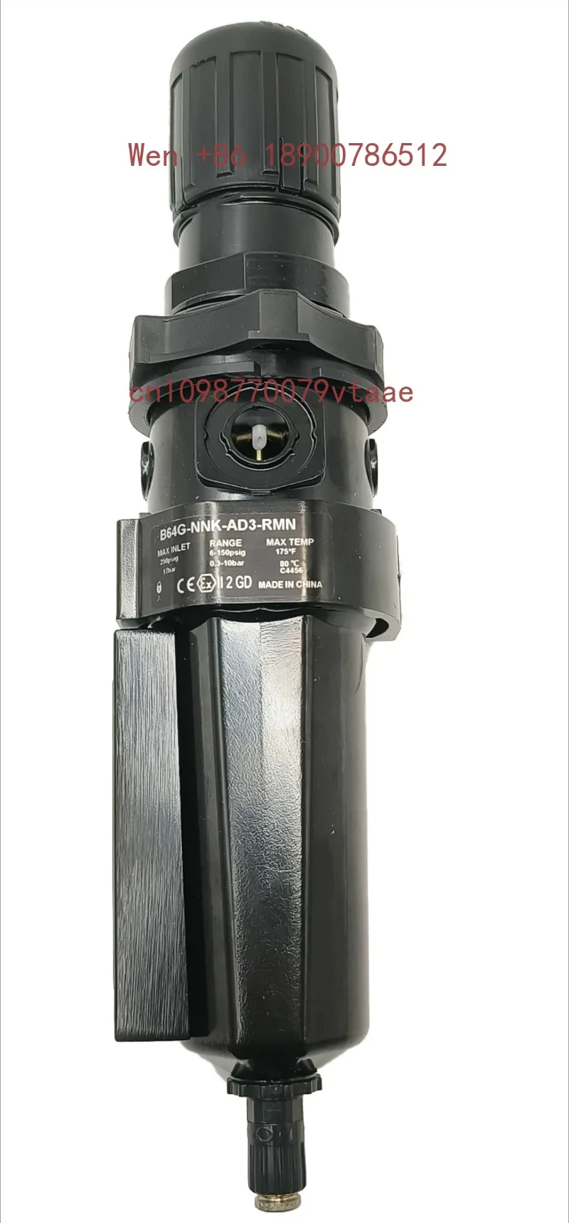 B64G-NNK-AD3-RMN NORGREN thread AD1 filter pressure regulator